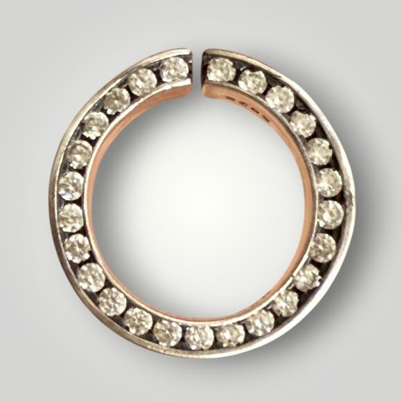 MINI CYBER HIDDEN HILLS STERLING SILVER 925 RING sz 5,5 - Picture 4 of 9